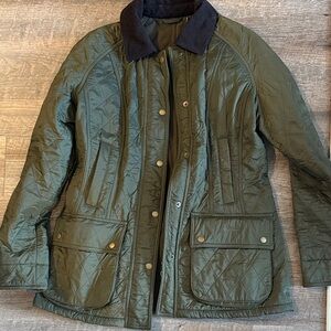 Barbour Beadnell Polar Quilted Jacket Olive